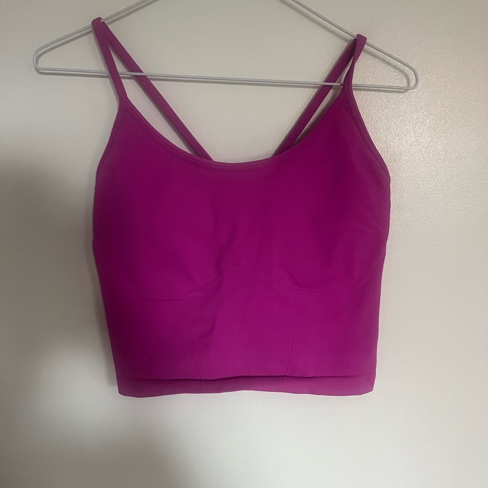 Gymshark crisscross tie back cropped tank